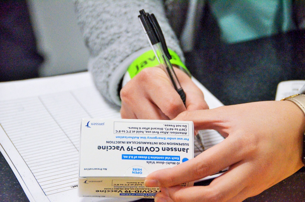 1st Johnson and Johnson COVID-19 Vaccine Administered at Jacob Javits Center