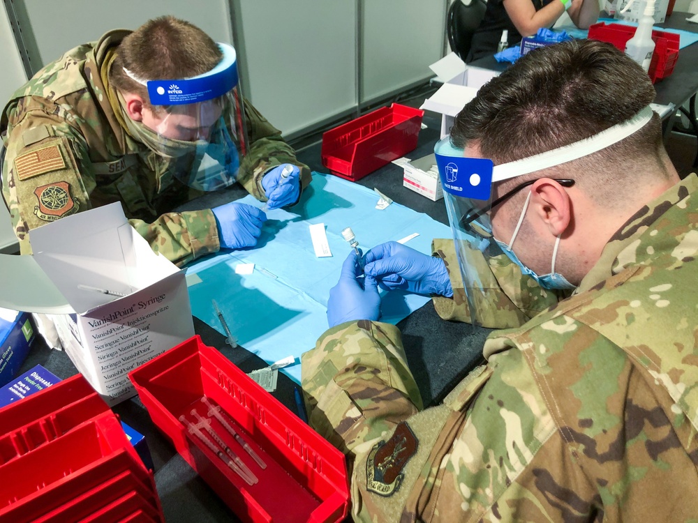 1st Johnson and Johnson COVID-19 Vaccine Administered at Jacob Javits Center