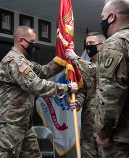 Vermont Guard holds change of command for 124th RTI