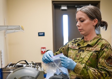 165th AW Aircrew Flight Equipment Airmen prep for readiness exercise