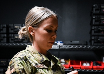 165th AW Aircrew Flight Equipment Airmen prep for readiness exercise