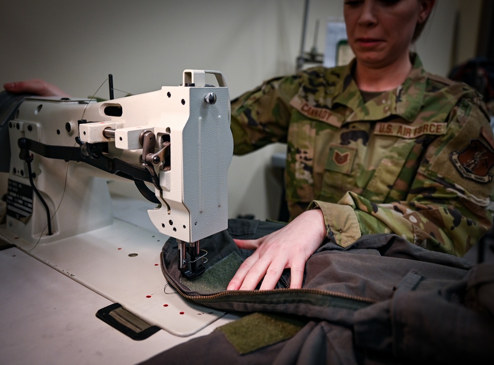 165th AW Aircrew Flight Equipment Airmen prep for readiness exercise