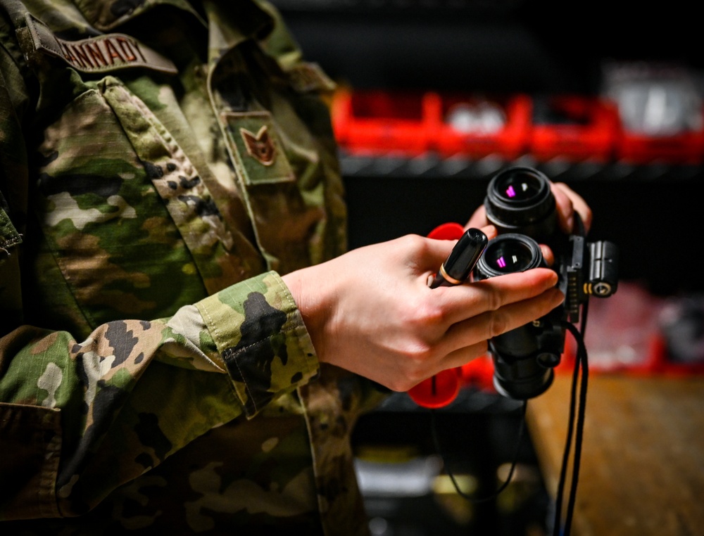 165th AW Aircrew Flight Equipment Airmen prep for readiness exercise