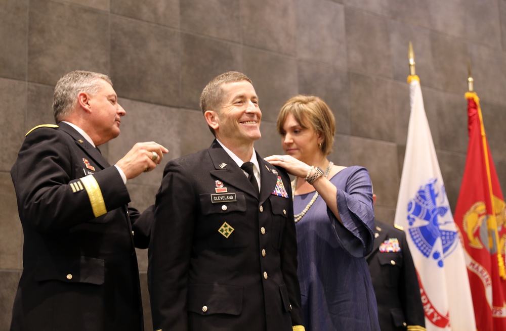 Promotion Ceremony for Col. (P) Michael Cleveland