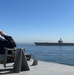 USS Michael Murphy (DDG 112) Renders Passing Honors to USS Nimitz (CVN 68)