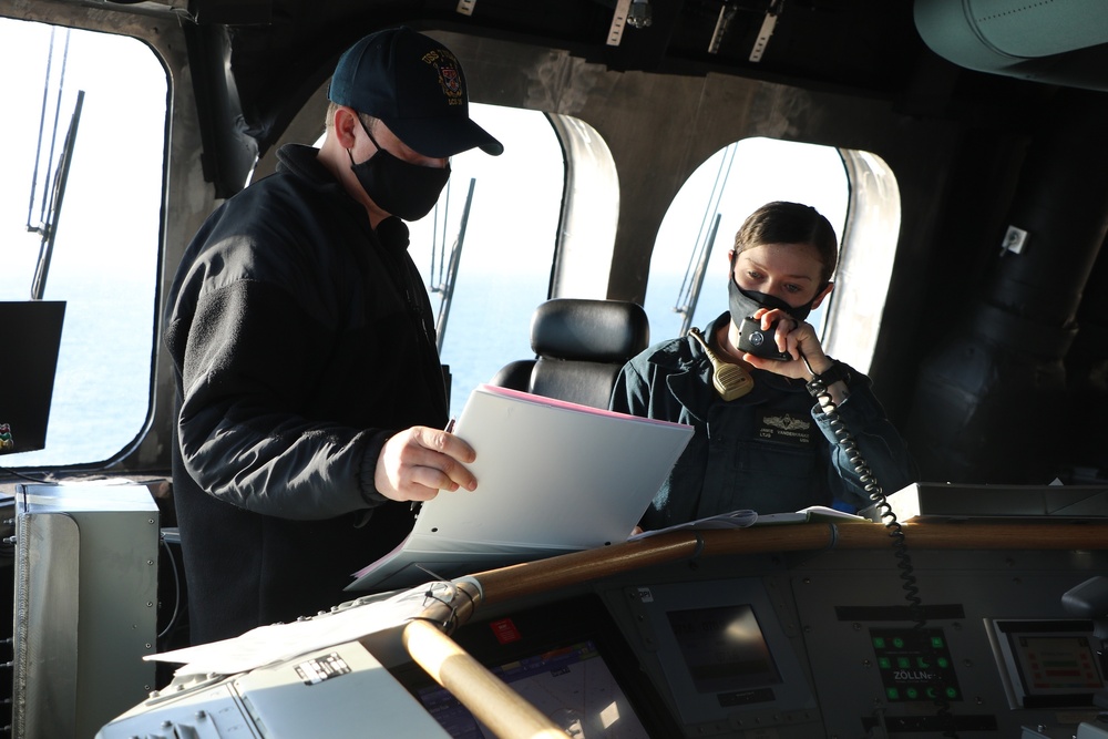 USS Cincinnati (LCS 20) Sailors