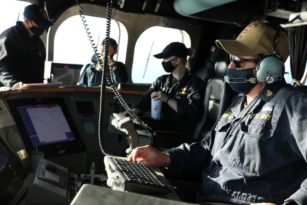 USS Cincinnati (LCS 20) Sailors