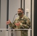 Commanding General Task Force Northeast speaks to Soldiers during a welcome brief in Chicago