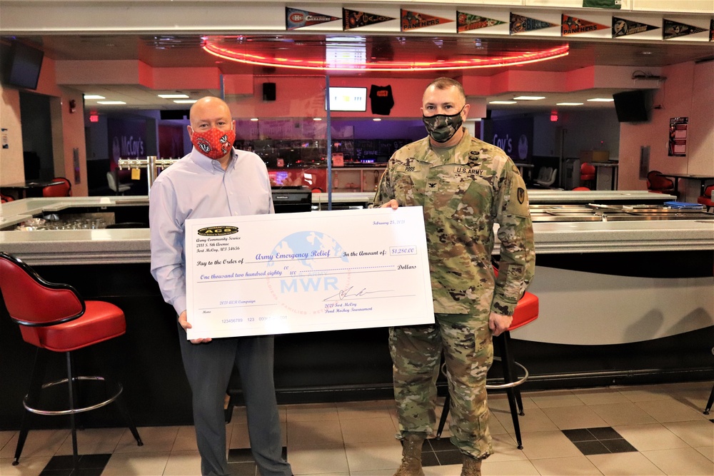 Successful pond hockey tourney held at Fort McCoy; proceeds support AER