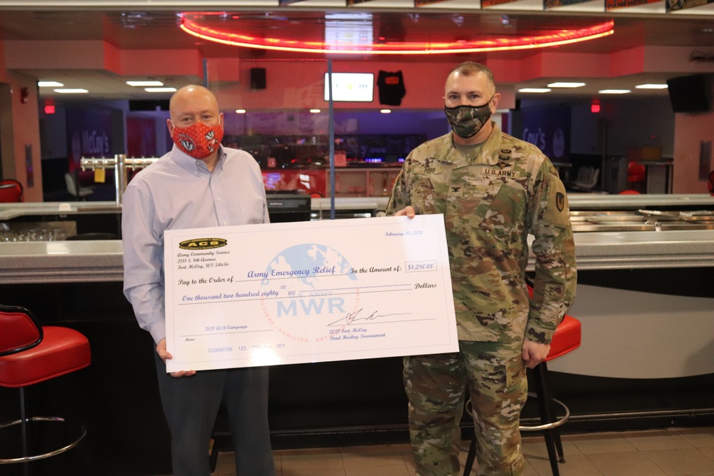 Successful pond hockey tourney held at Fort McCoy; proceeds support AER