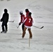 Pond hockey tourney action at Fort McCoy