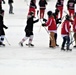 Pond hockey tourney action at Fort McCoy