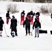 Pond hockey tourney action at Fort McCoy