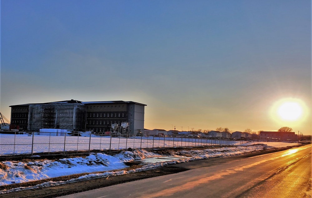 February Sunset at Fort McCoy