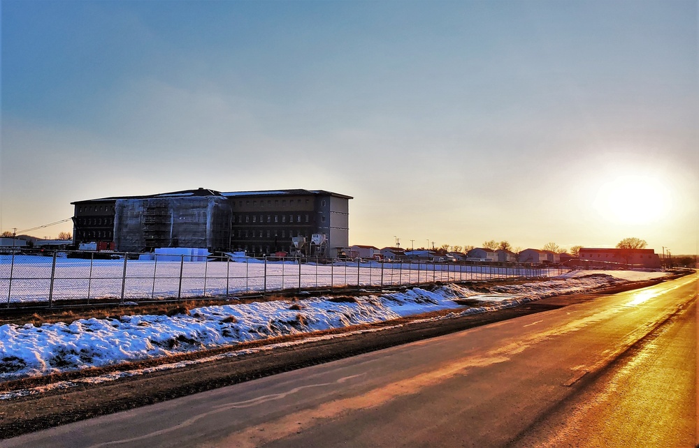 February Sunset at Fort McCoy