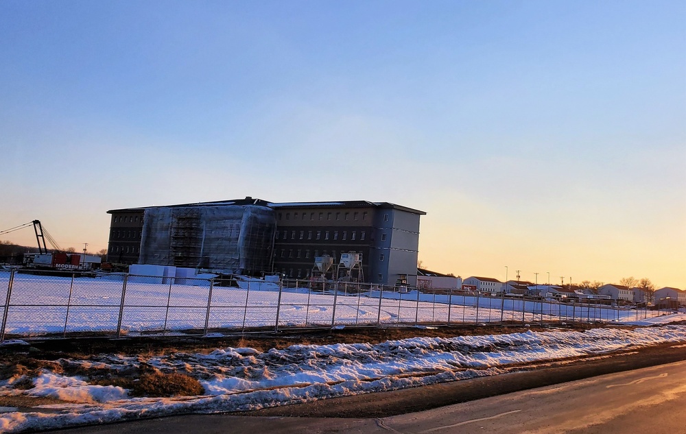 February Sunset at Fort McCoy
