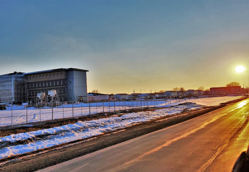 February Sunset at Fort McCoy