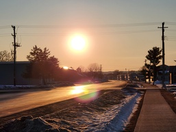 February Sunset at Fort McCoy