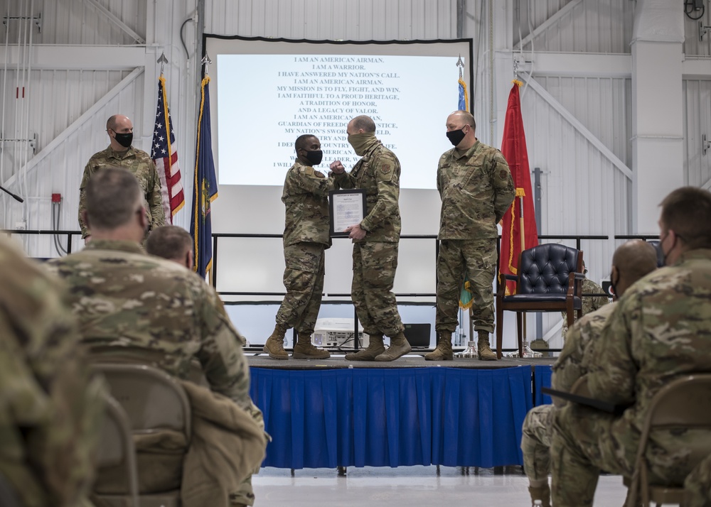 ANG command chief visits 158th Fighter Wing