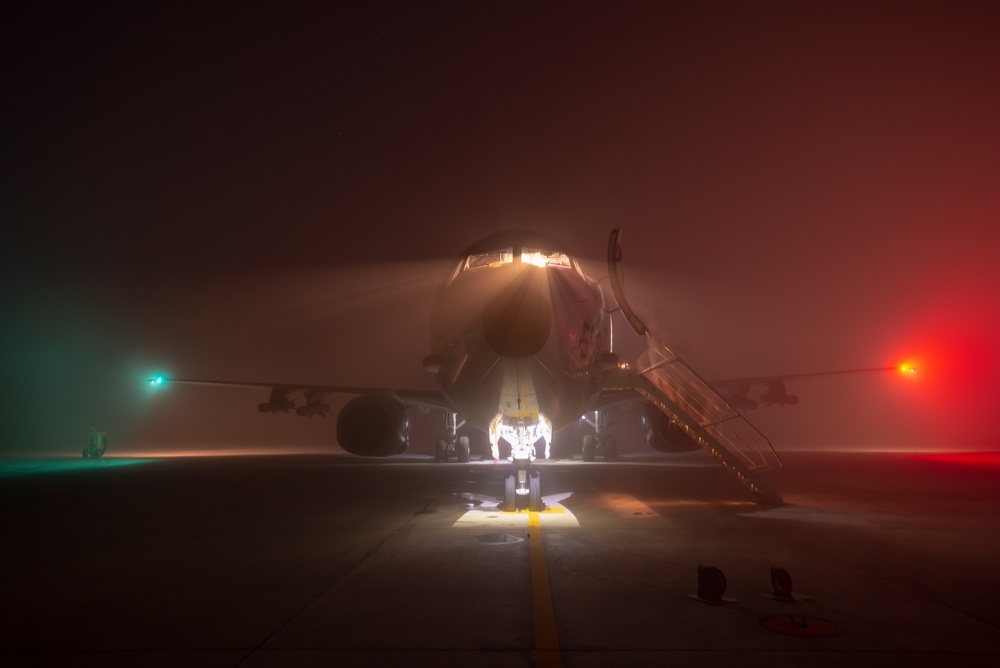 P-8A Parked on Flight Line in U.S. 5th Fleet