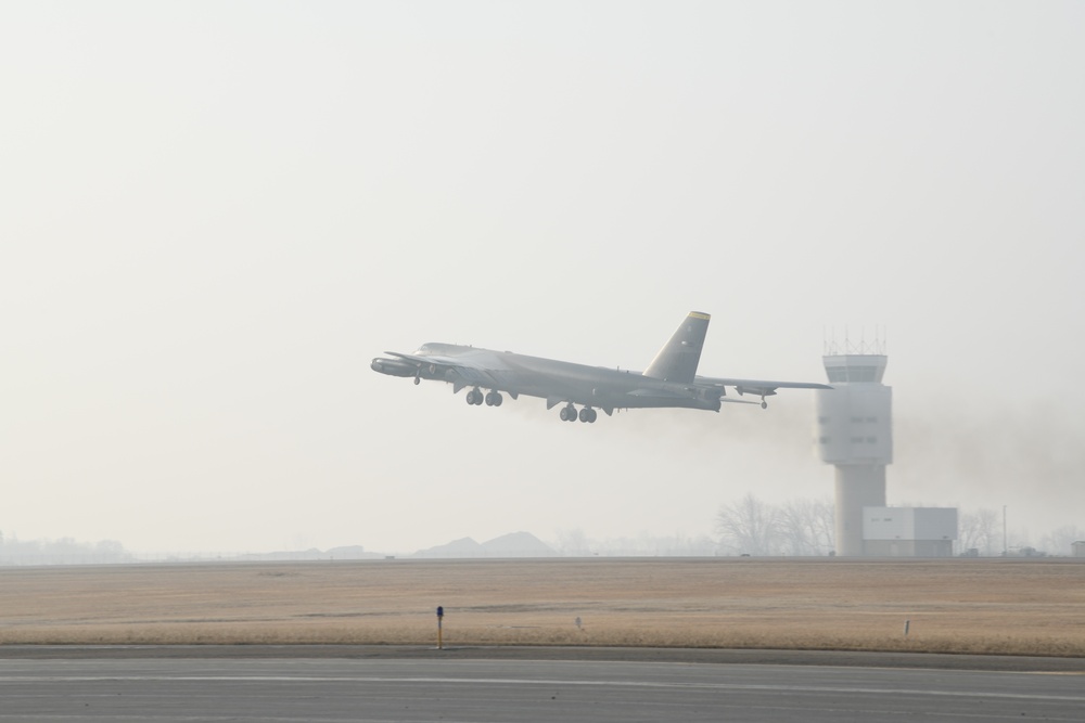 Bomber Task Force mission to Middle East