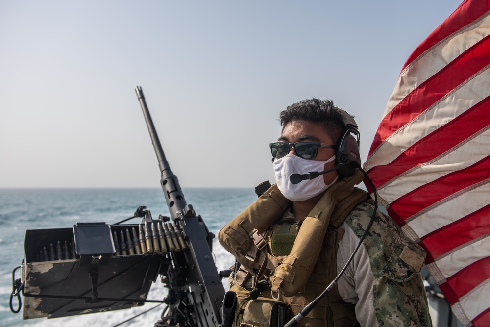 CTF 56 Mark VI Patrol Boats Participate In a Coalition Task Force (CTF) Sentinel Led Training