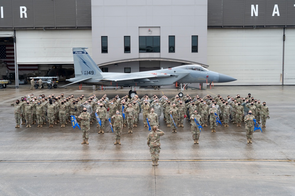 125th Fighter Wing marks Women’s History Month with all-women formation