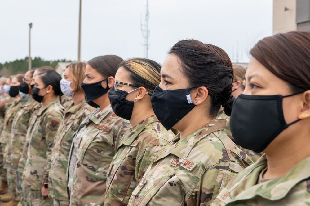 125th Fighter Wing marks Women’s History Month with all-women formation