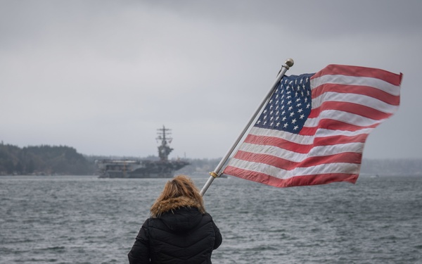 USS Nimitz Homecoming