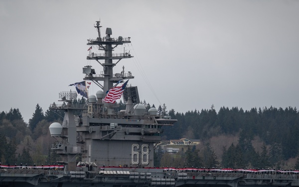 USS Nimitz Homecoming