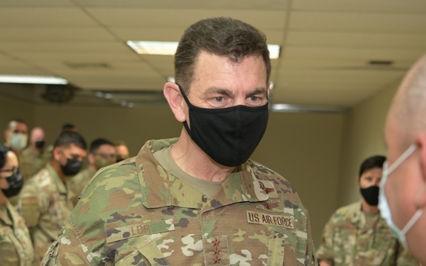 Lt. Gen. Loh tours the 156th Wing