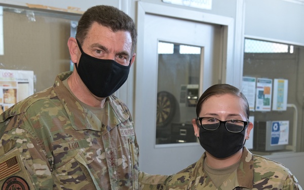 Lt. Gen. Loh tours the 156th Wing