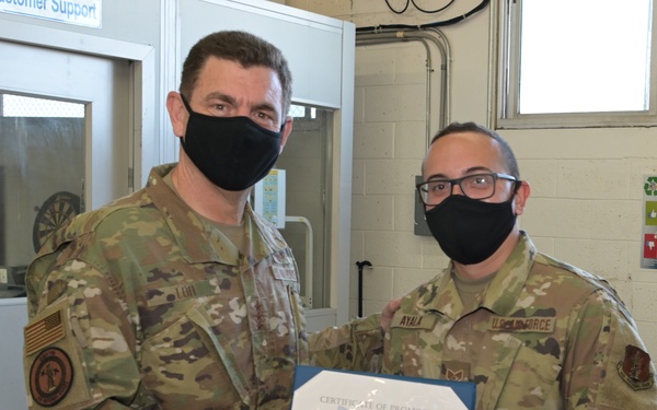 Lt. Gen. Loh tours the 156th Wing