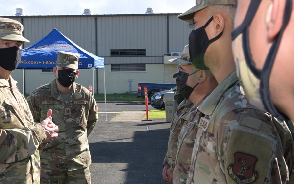 Lt. Gen. Loh tours the 156th Wing