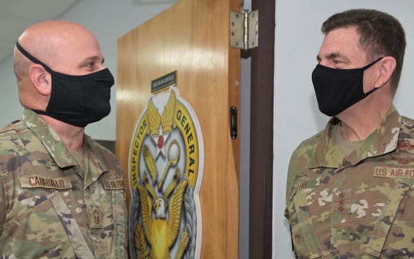 Lt. Gen. Loh tours the 156th Wing