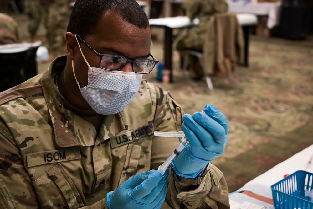 Illinois National Guard and COVID-19 Vaccinations