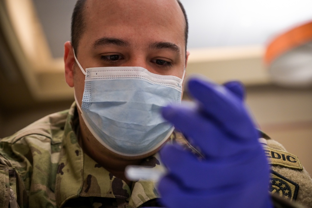 Illinois National Guard and COVID-19 Vaccinations