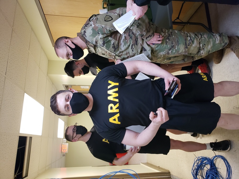 297th RSG Soldiers Volunteer For COVID Vaccination