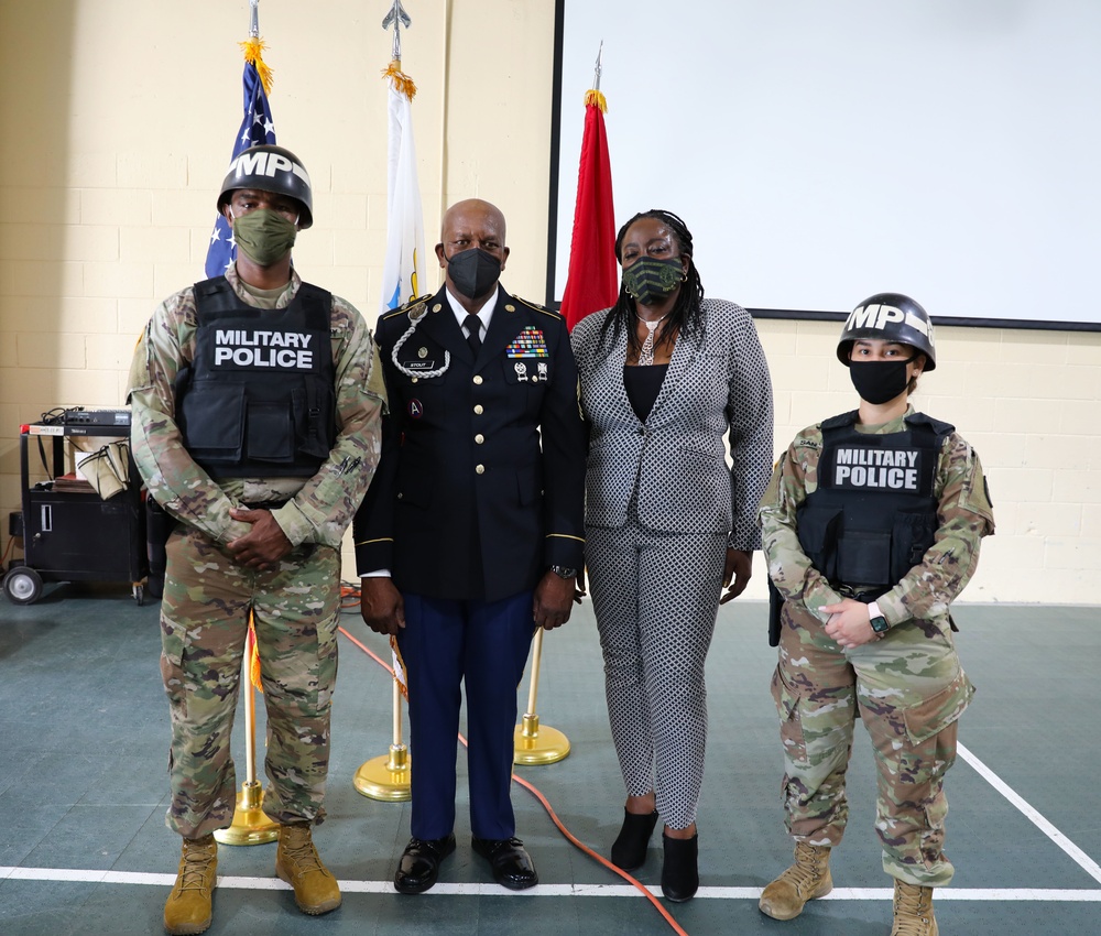 Master Sgt. Stout's retirement ceremony