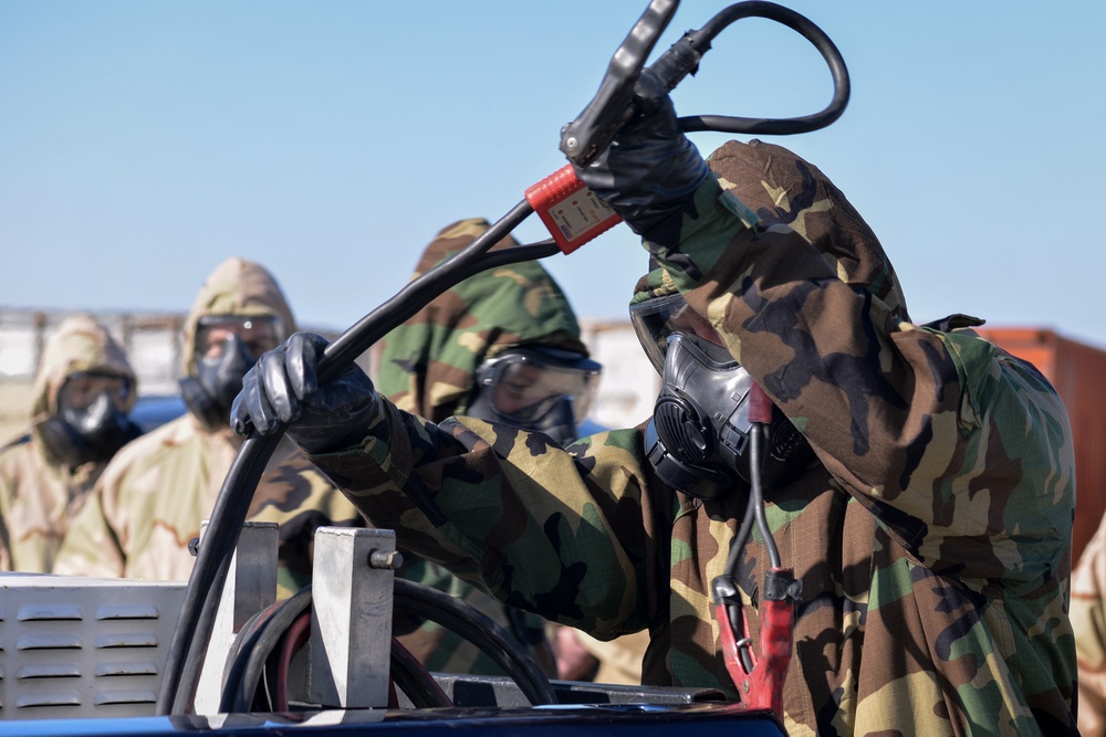 181st LRF Operations Compliance conducts CBRNE rodeo