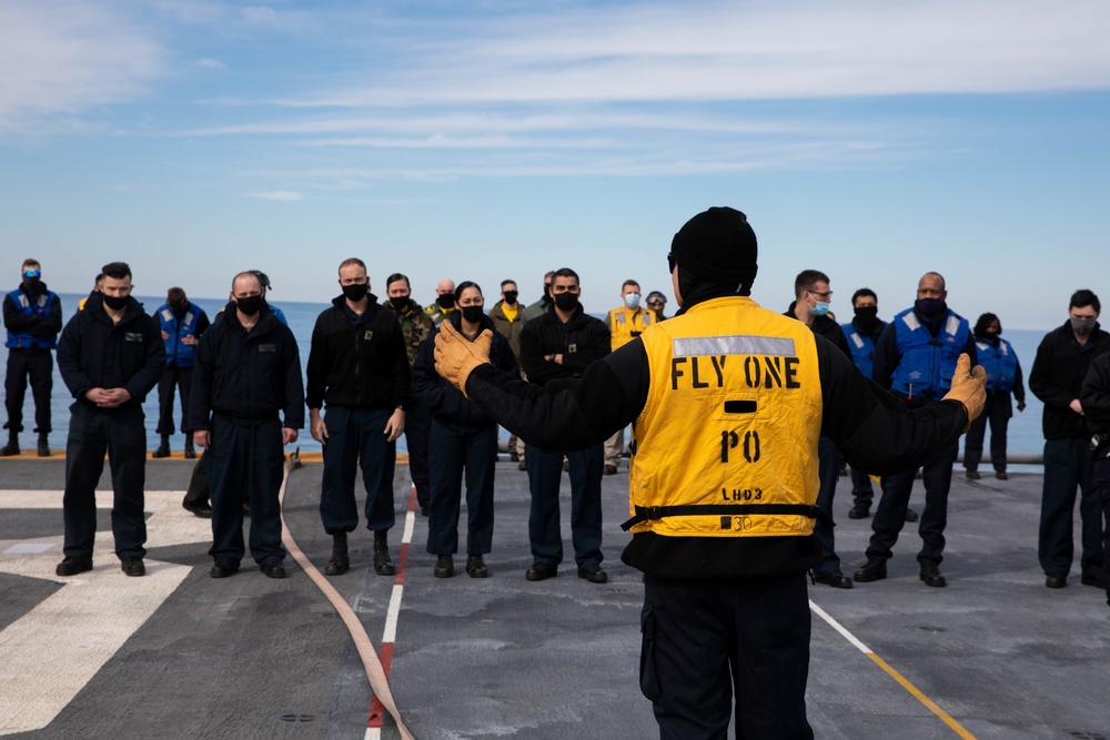 Kearsarge Completes FOD Walkdown