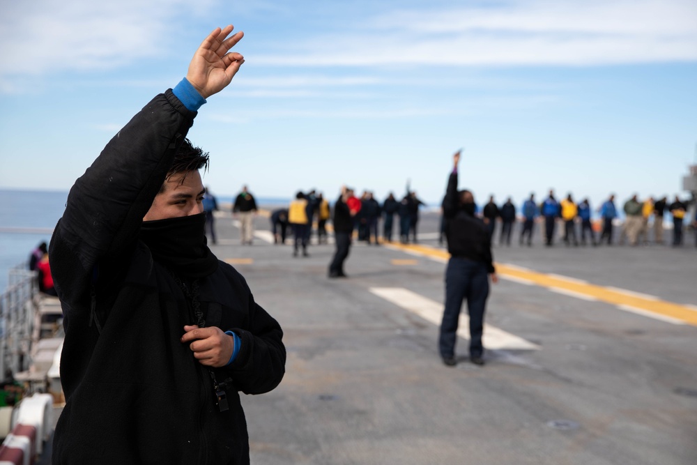 Kearsarge Completes FOD Walkdown