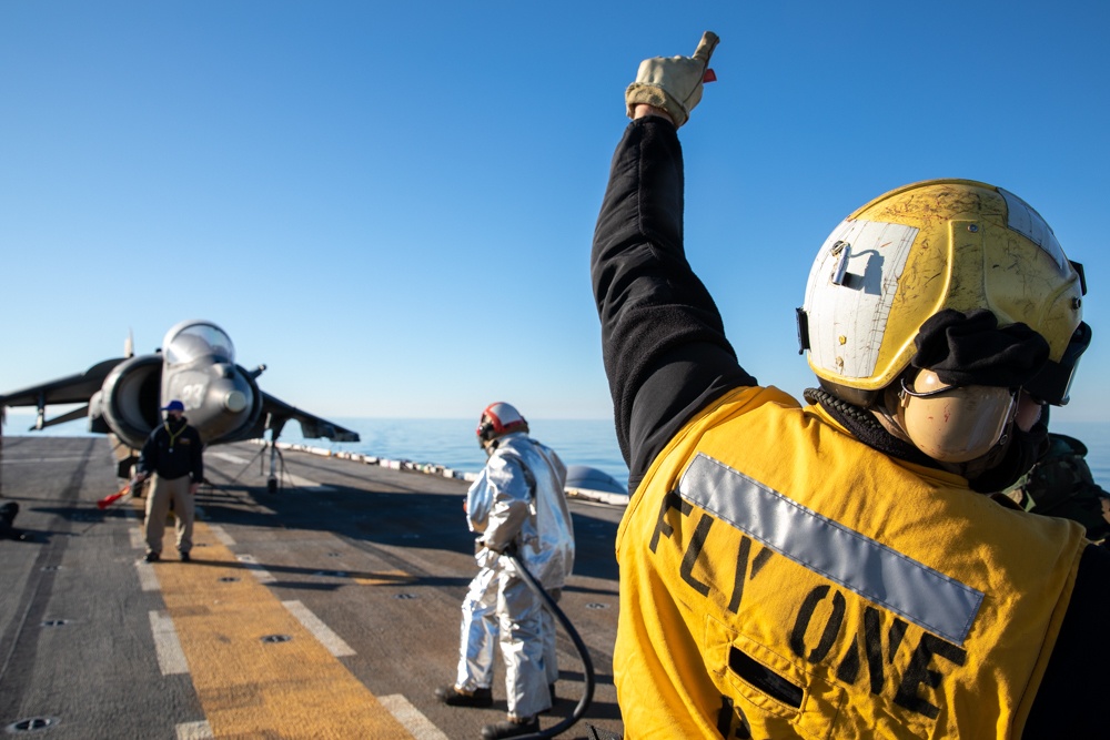 Keasarge Flight Deck Firefighting Drill