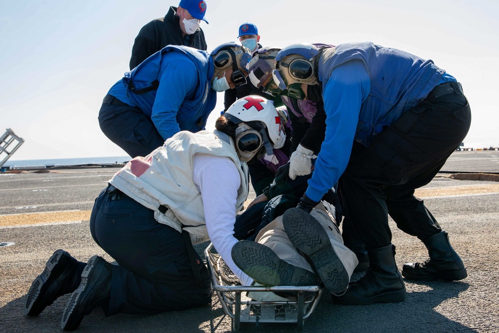 Kearsarge Flight Deck Drills