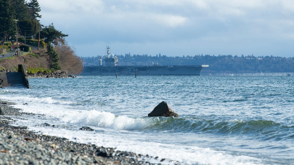 Nimitz Returns from Deployment