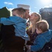 Nimitz Sailor Greets Spouse with Traditional First Kiss