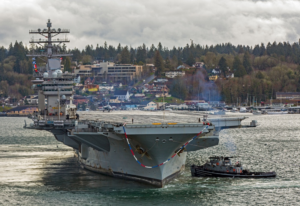 USS Nimitz Homecoming