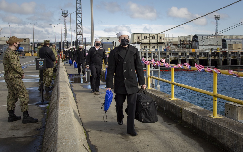 USS Nimitz Homecoming