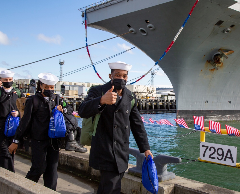 USS Nimitz Homecoming