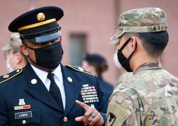 USAG Humphreys Command Inspection with CSM Lemon